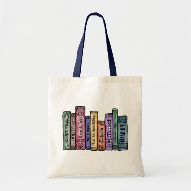 Tote Bag Livres Shakespeare No.1 (Devant)