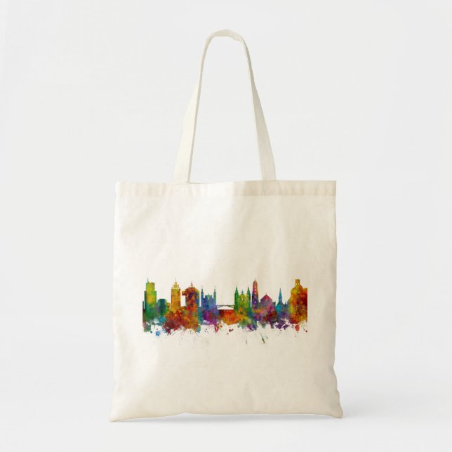 Tote Bag Ljubljana Slovénie Skyline (Devant)