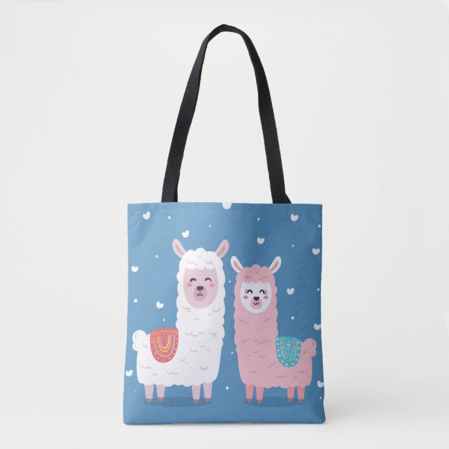 Tote Bag Llama/Alpaca (Devant)