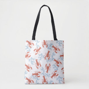 Tote Bag Lobster Toss