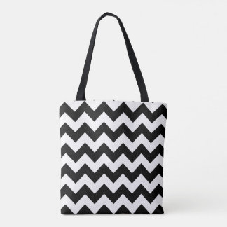 Tote Bag Loge noire - crêtes jumelles