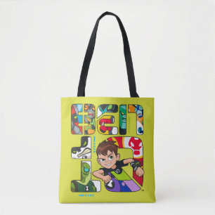Tote Bag Logo Alien Ben 10