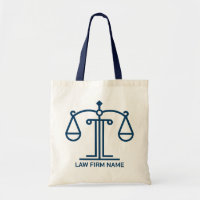 Logo de balance de justice stylisé