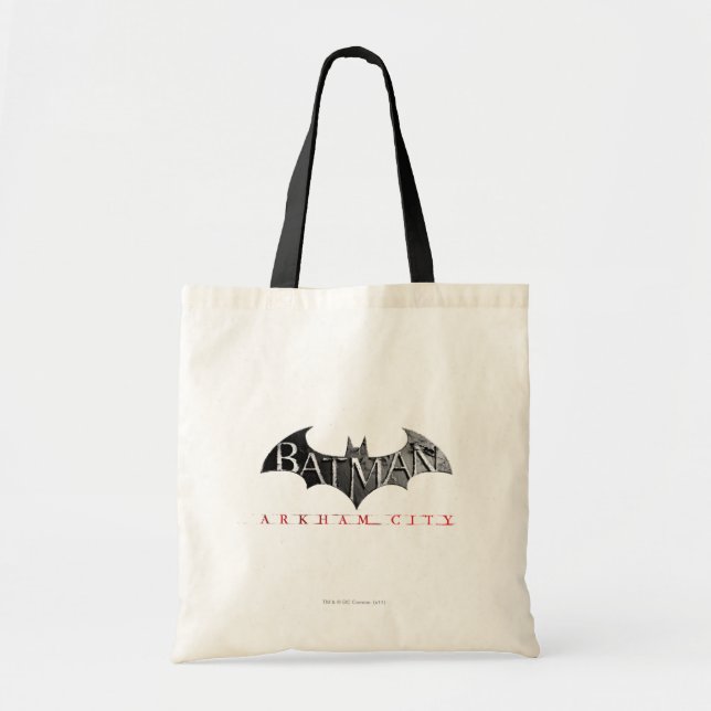 Tote Bag Logo de Batman Arkham City (Devant)