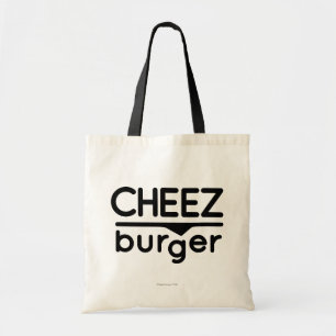 Tote Bag Logo de Cheezburger (noir)