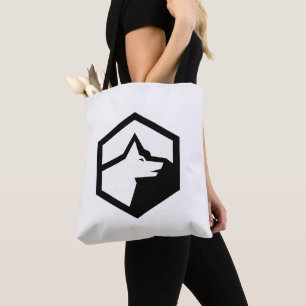 Tote Bag Logo de la ferme Wolf Mountain