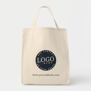 Tote Bag Logo de l'entreprise avec site Web de l'entreprise