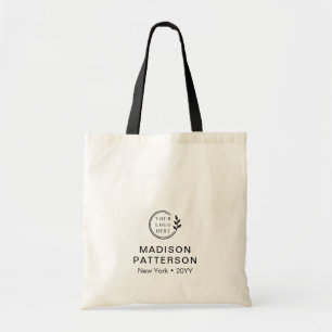 Tote Bag Logo de l'entreprise personnalisée Budget Nom pers