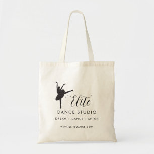 Tote Bag Logo de studio de danse personnalisé Cadeau d'équi