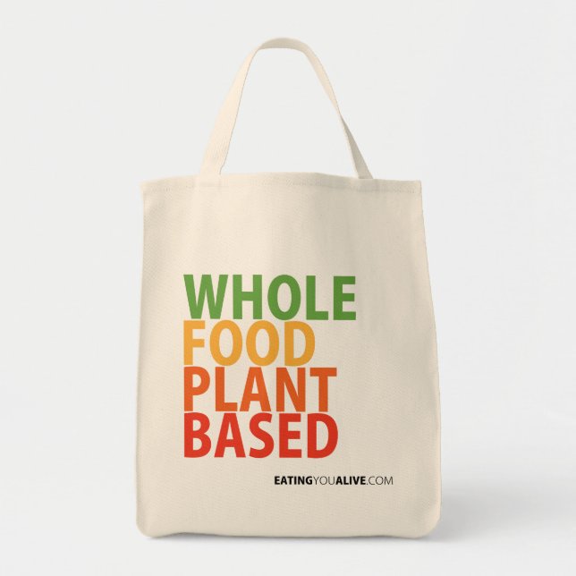 Tote Bag Logo de WFPB - épicerie Fourre-tout (Devant)