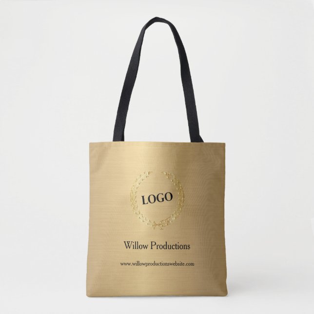 Tote Bag Logo d'entreprise Gold (Devant)