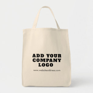 Tote Bag Logo d'entreprise moderne Simple Employé personnal