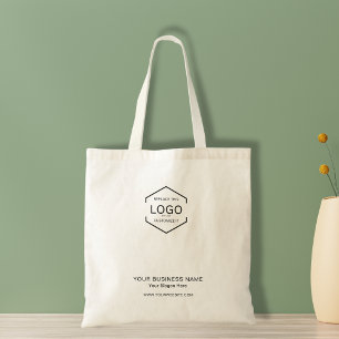 Tote Bag Logo d'entreprise publicitaire minimaliste