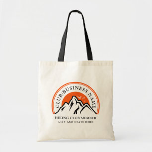Tote Bag Logo du Club randonnée do-it-yourself Nom de l'ent