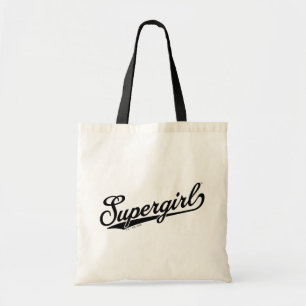 Tote Bag Logo du nom étoilé Supergirl Baseball