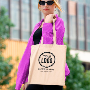 Tote Bag Logo Et Slogan Personnalisés Avec Promotions