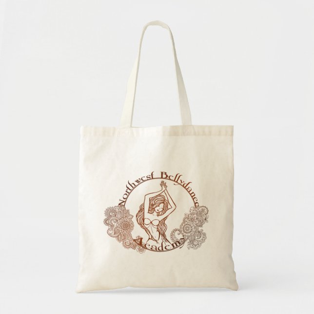 Tote Bag Logo Fourre-tout de henné d'édition limitée (Devant)
