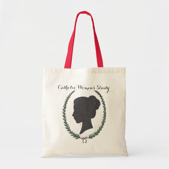 Tote Bag Logo fourre-tout de l'étude des femmes catholiques (Devant)