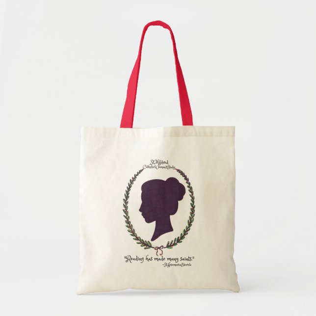 Tote Bag Logo fourre-tout de l'étude des femmes catholiques (Devant)