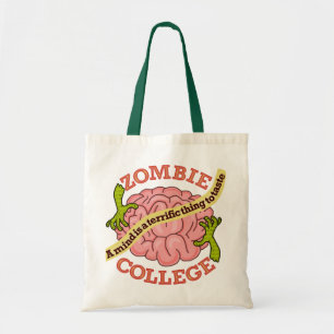 Tote Bag Logo Funny Zombie College