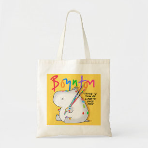 Tote Bag Logo Hippo de Boynton