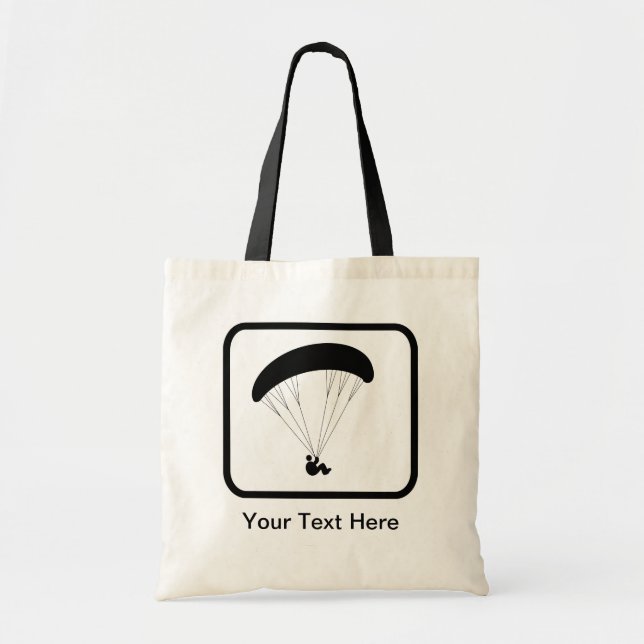 Tote Bag Logo Paraglider personnalisable (Devant)