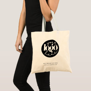 Tote Bag Logo personnalisé minimaliste professionnel