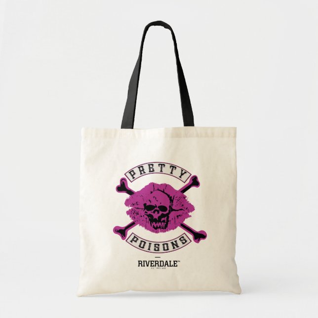 Tote Bag Logo Poisons Pretty (Devant)