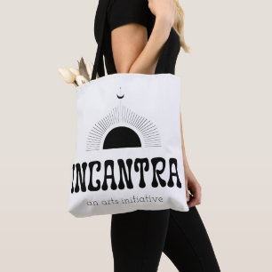Tote Bag logo principal incantra (foncé sur clair)