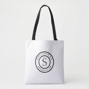 Tote Bag Logo Professionnel Plain Simple Moderne