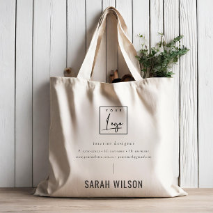 Tote Bag Logo promotionnel personnalisé minimaliste