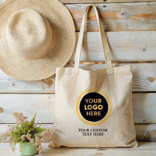 Tote Bag Logo promotionnel personnalisé minimaliste simple