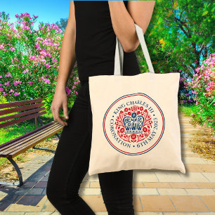Tote Bag Logo rouge du roi Charles III Royal Coronation