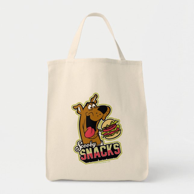 Tote Bag Logo Scooby-Doo "Scooby Snacks" (Devant)
