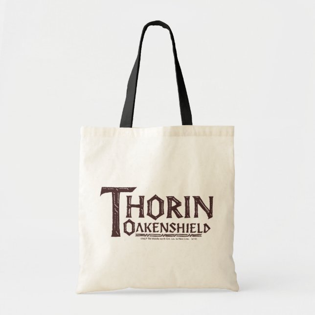 Tote Bag Logo THORIN OAKENSHIELD™ Brown (Devant)