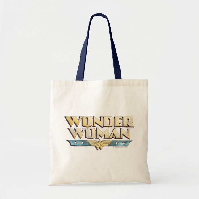 Tote Bag Logo Wonder Woman Pencil (Devant)