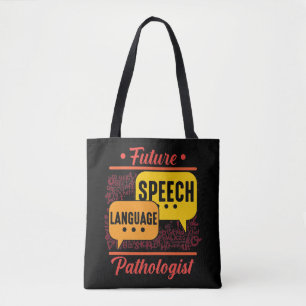 Tote Bag Logopédie de Pathologiste du futur discours