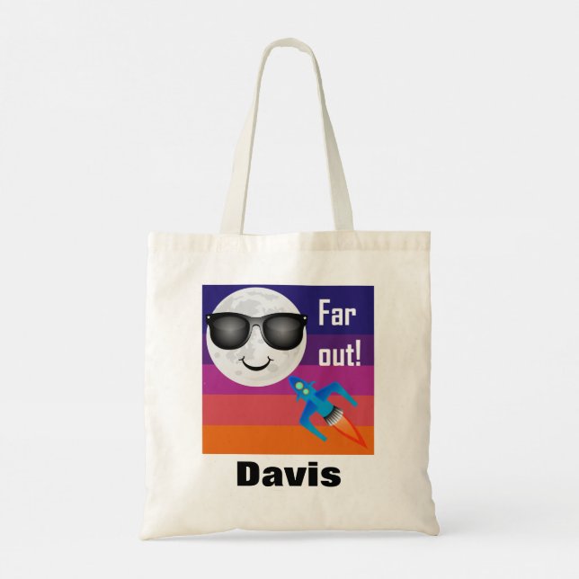Tote Bag Loin de la conception - Budget Fourre-tout (Dos)