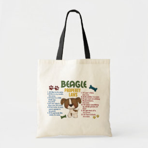 Tote Bag Lois 4 de propriété de beagle