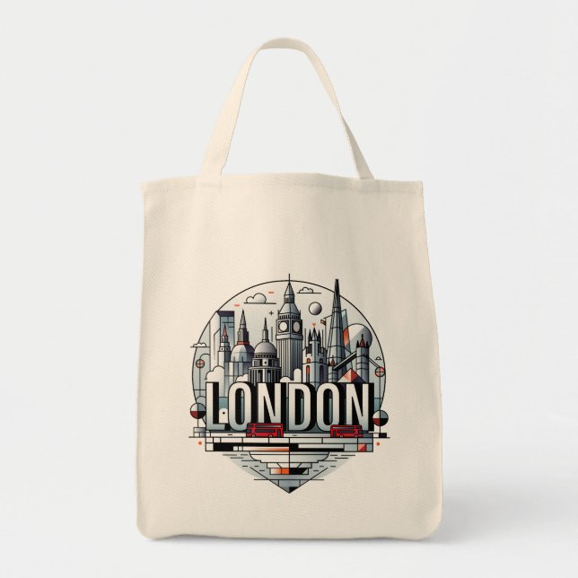 Tote Bag London England United Kingdom (Devant)