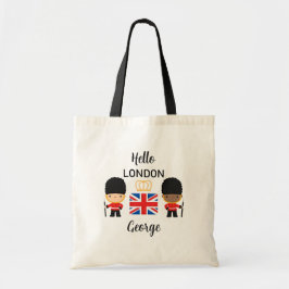 Tote Bag London Guards Nom de la peau mixte Angleterre