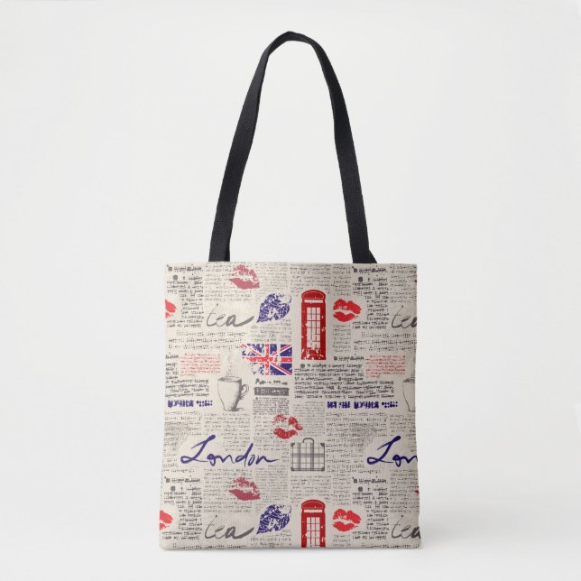 Tote Bag Londres, Angleterre (Devant)