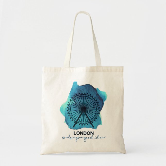 Tote Bag Londres est toujours une bonne idée ! (Devant)