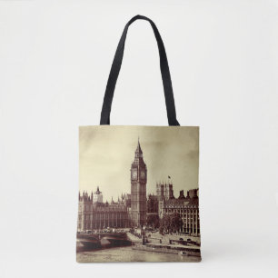 Tote Bag Londres Westminster avec Big Ben et pont. vieux, l