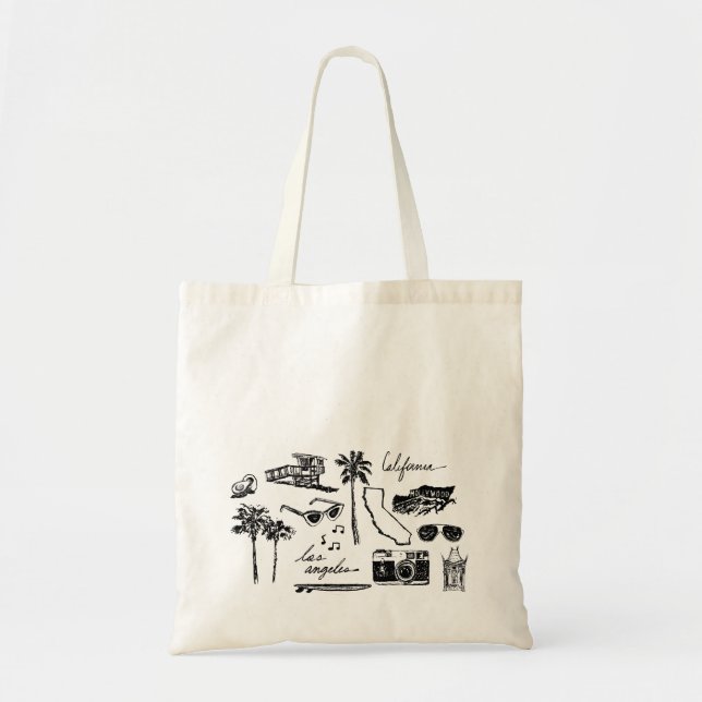 Tote Bag Long Live Los Angeles (Devant)