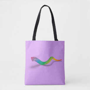 Tote Bag Long Shofar (arc-en-ciel)