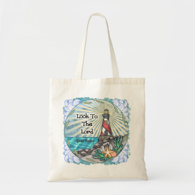 Tote Bag Look Christian Lighthouse (Devant)