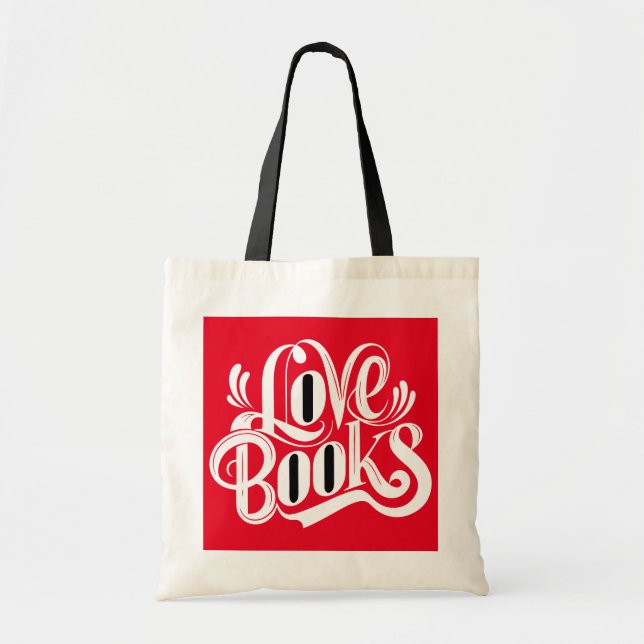 Tote Bag Looks Calligraphie Design (Devant)