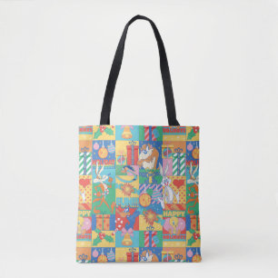 Tote Bag LOONEY TUNES™   Joyeuses fêtes Motif de Noël