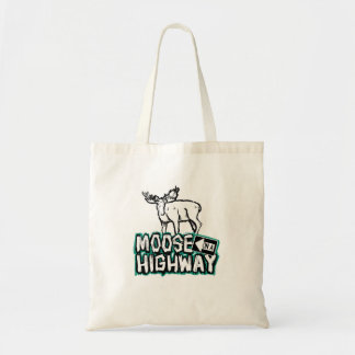Tote Bag L'orignal sur la route Fourre-tout